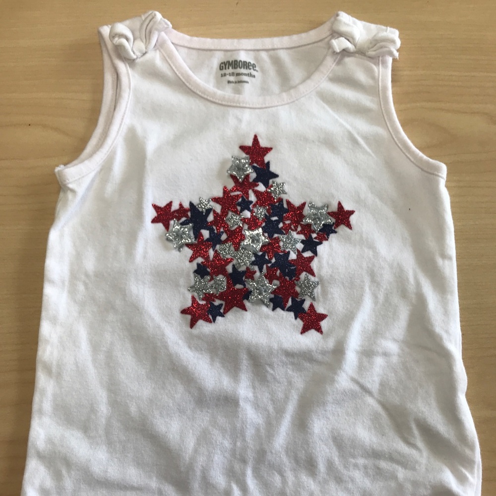 Gymboree patriotic tank 12-18 months